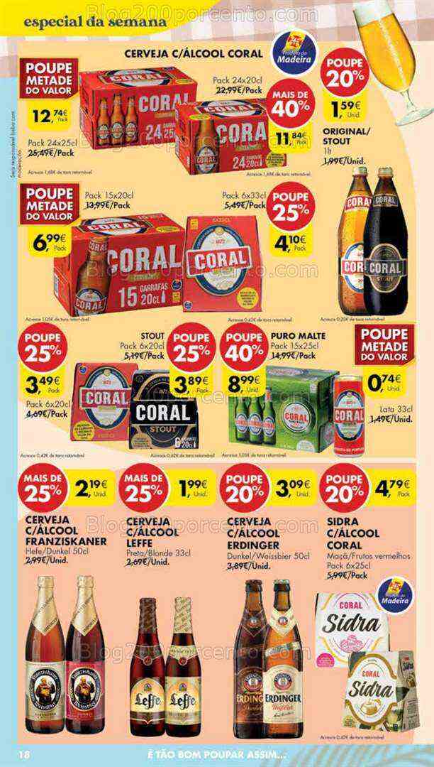 Antevisão Folheto PINGO DOCE Madeira Promoções de 1 a 7 agosto