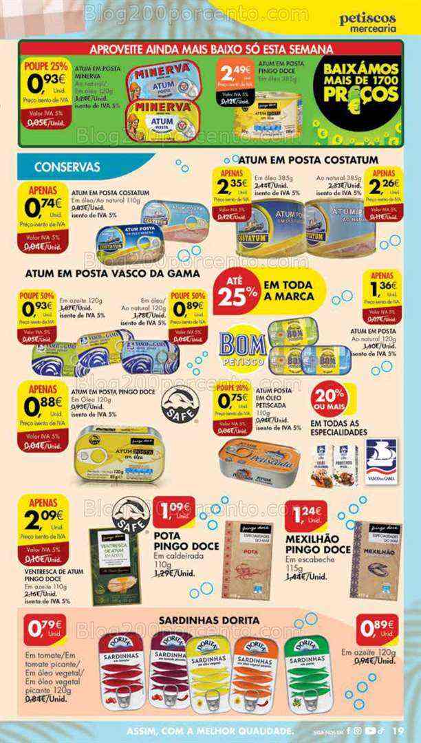 Antevisão Folheto PINGO DOCE Madeira Promoções de 1 a 7 agosto