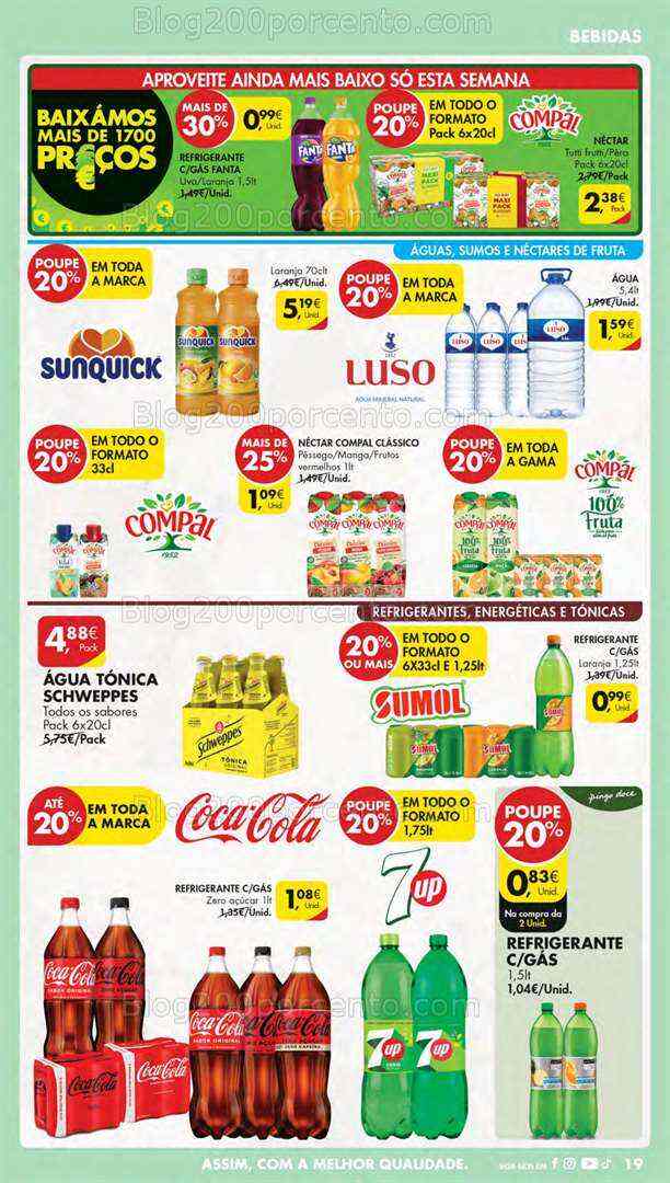 Antevisão Folheto PINGO DOCE Lojas Pequenas Promoções de 1 a 7 agosto