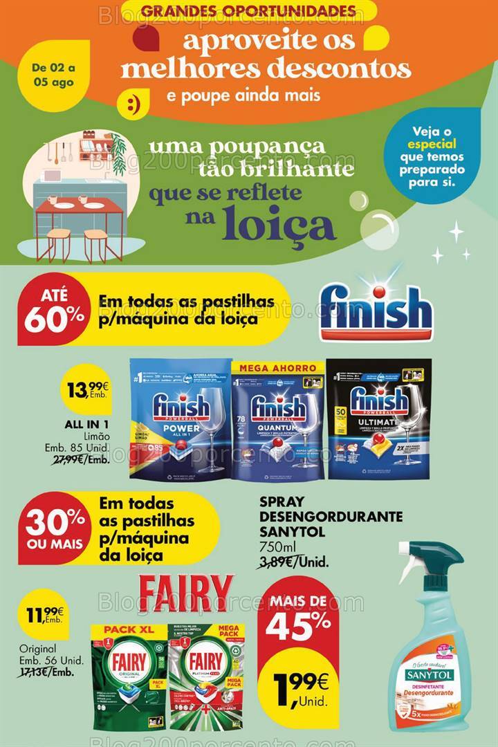 Antevisão Folheto PINGO DOCE Promoções Fim de Semana - 2 a 5 agosto