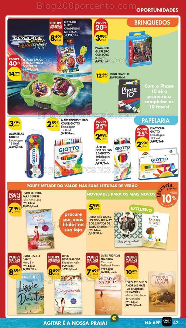 Antevisão Folheto PINGO DOCE Bazar Lojas Grandes Promoções de 30 julho a 5 agosto