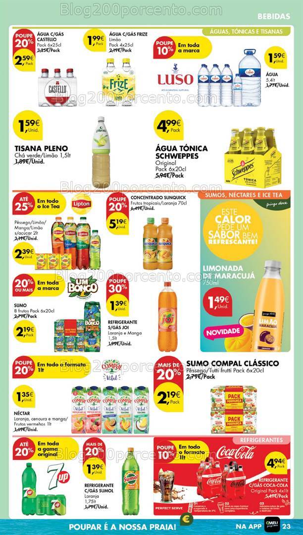 Antevisão Folheto PINGO DOCE Lojas Pequenas Promoções de 30 julho a 5 agosto