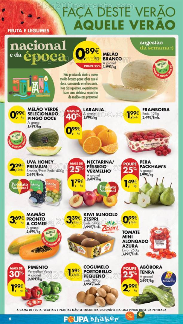 Antevisão Folheto PINGO DOCE Madeira Promoções de 30 julho a 5 agosto