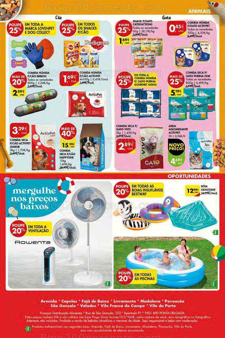 Antevisão Folheto PINGO DOCE Açores Promoções de 3 a 9 agosto