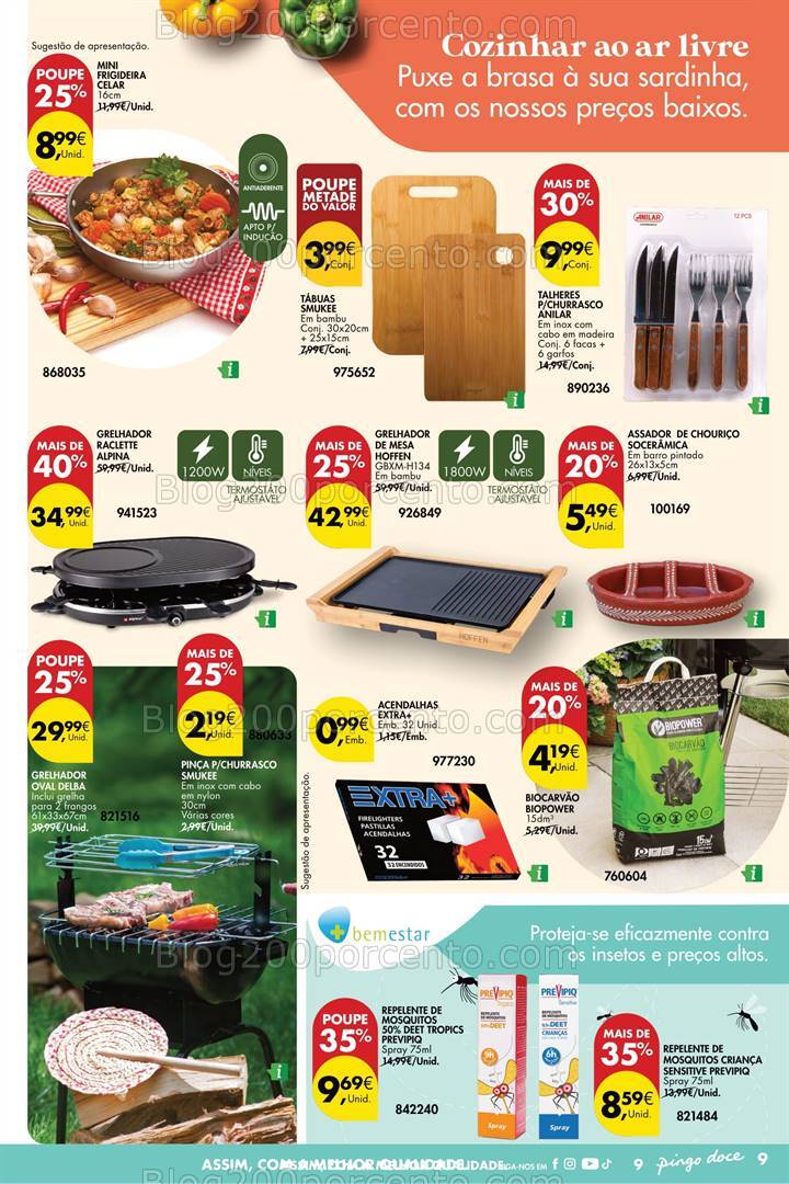 Antevisão Folheto PINGO DOCE Extra Verão Promoções de 6 a 19 agosto