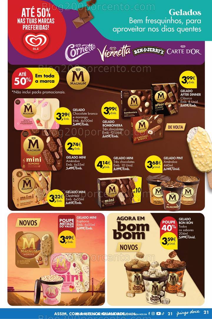 Antevisão Folheto PINGO DOCE Extra Verão Promoções de 6 a 19 agosto