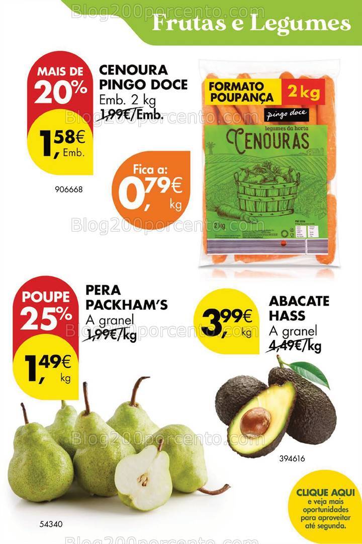 Antevisão Folheto PINGO DOCE Promoções Fim de Semana - 10 e 11 agosto