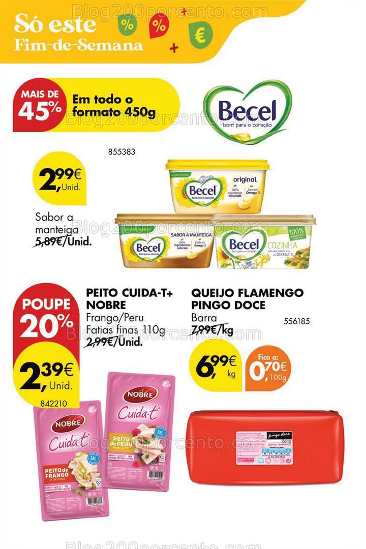Antevisão Folheto PINGO DOCE Promoções Fim de Semana - 10 e 11 agosto