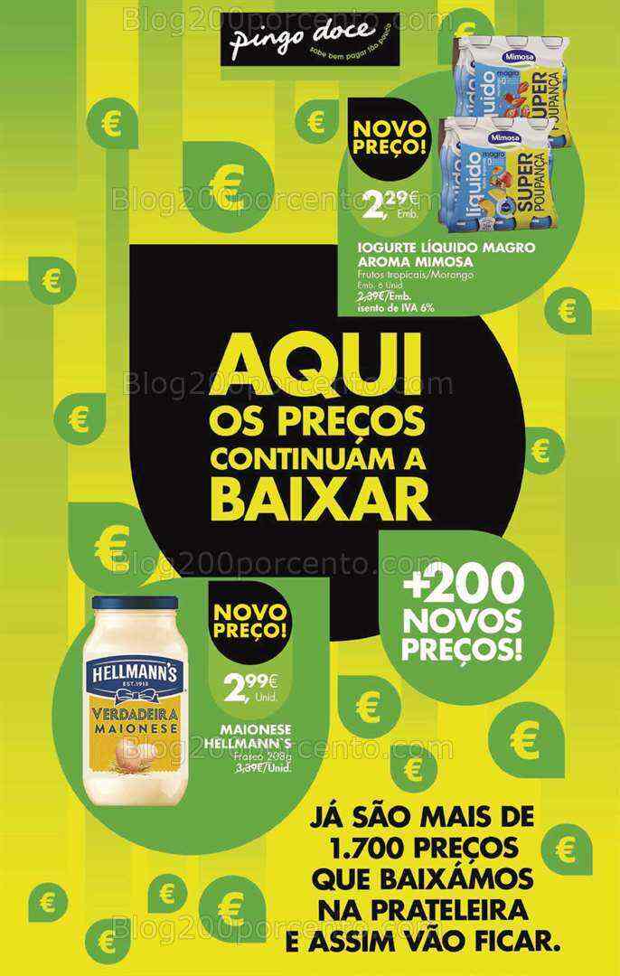 Antevisão Folheto PINGO DOCE Promoções Fim de Semana - 11 a 14 agosto
