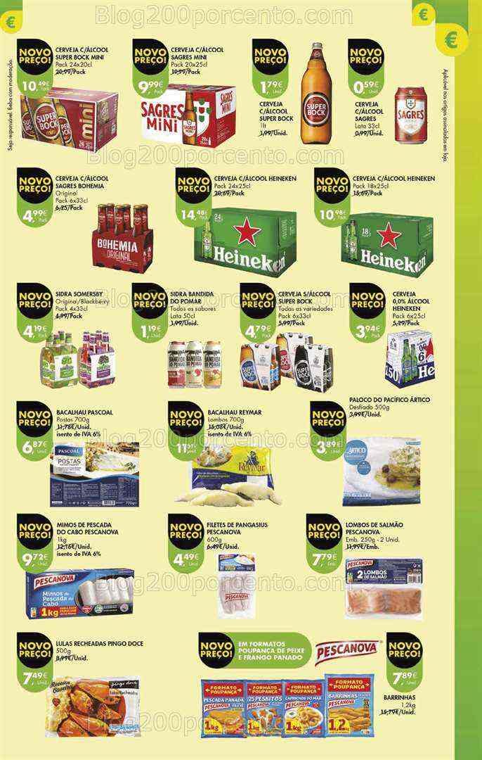 Antevisão Folheto PINGO DOCE Promoções Fim de Semana - 11 a 14 agosto