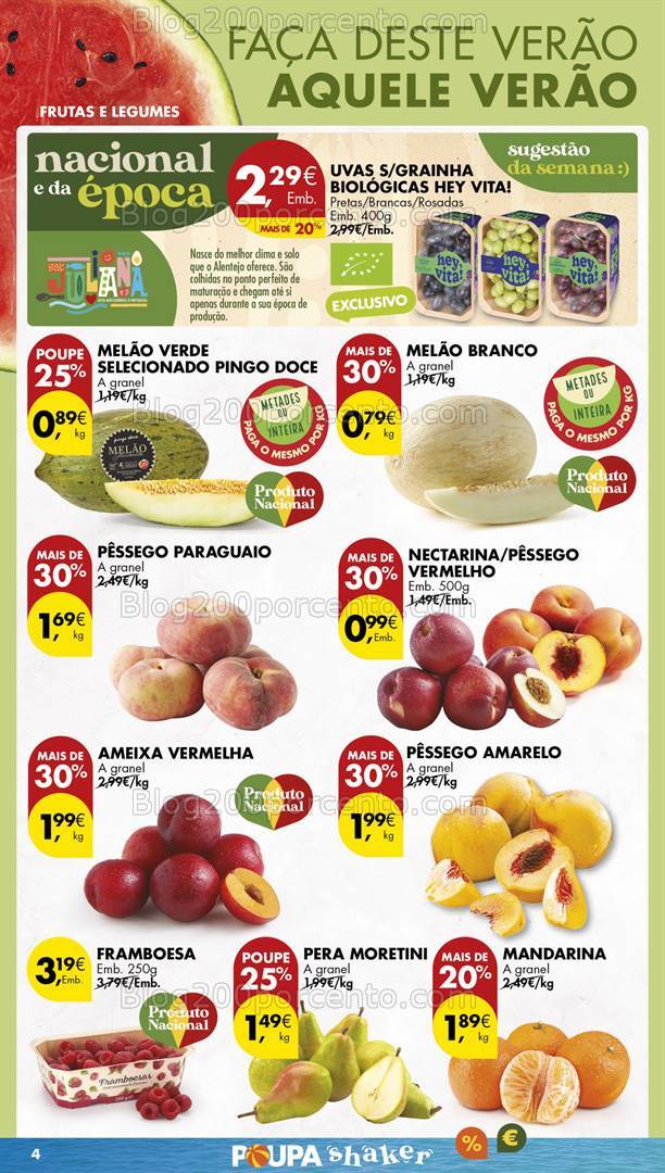 Antevisão Folheto PINGO DOCE Lojas Pequenas Promoções de 6 a 12 agosto