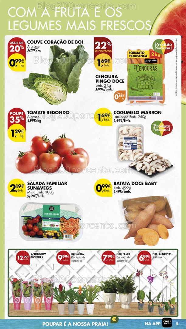 Antevisão Folheto PINGO DOCE Lojas Pequenas Promoções de 6 a 12 agosto