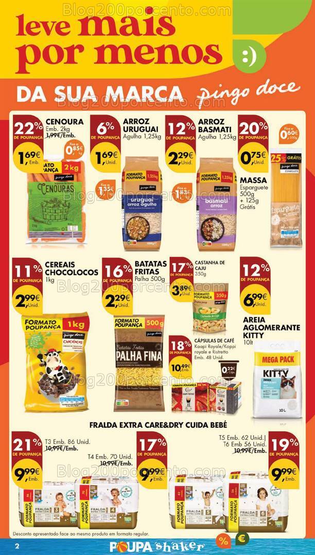 Antevisão Folheto PINGO DOCE Lojas Grandes Promoções de 6 a 12 agosto