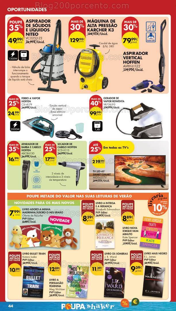 Antevisão Folheto PINGO DOCE Bazar Lojas Grandes Promoções de 6 a 12 agosto