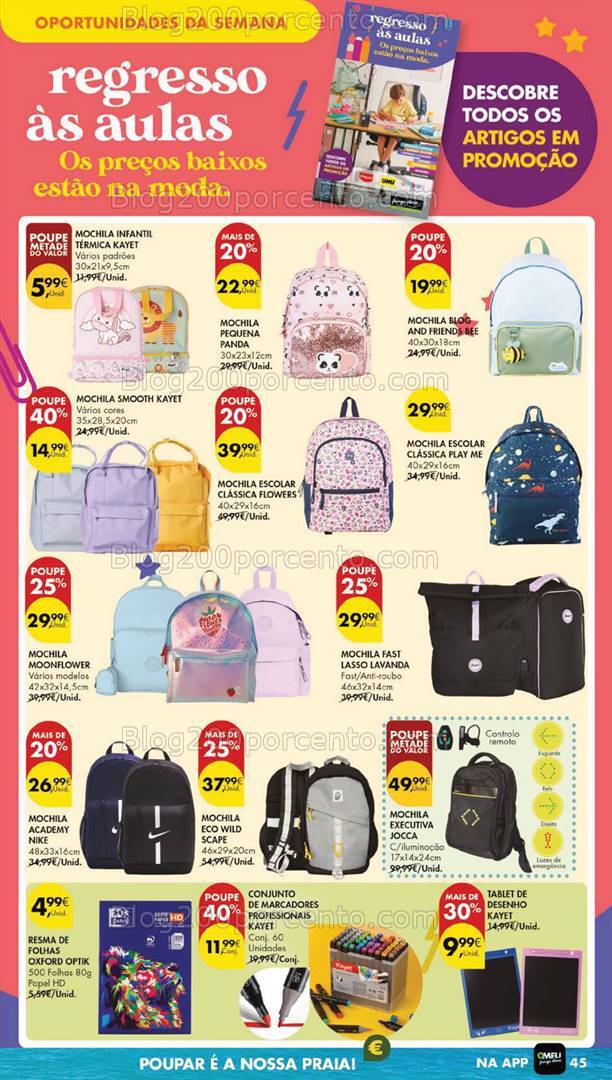 Antevisão Folheto PINGO DOCE Bazar Lojas Grandes Promoções de 6 a 12 agosto