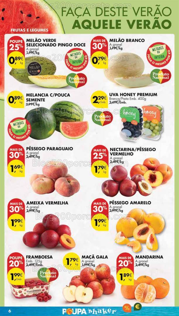 Antevisão Folheto PINGO DOCE Madeira Promoções de 6 a 12 agosto