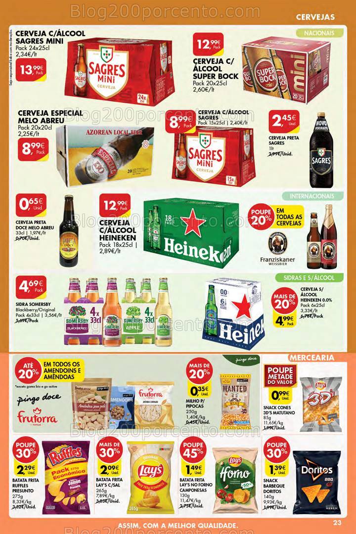 Antevisão Folheto PINGO DOCE Açores Promoções de 8 a 14 agosto