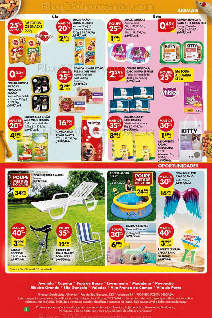 Antevisão Folheto PINGO DOCE Açores Promoções de 8 a 14 agosto