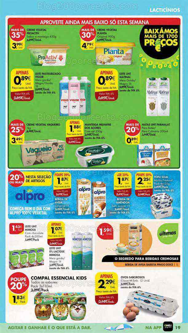 Antevisão Folheto PINGO DOCE Lojas Pequenas Promoções de 8 a 14 agosto