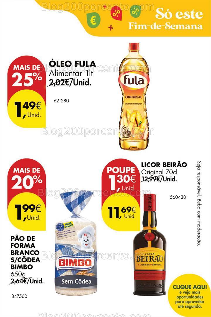 Antevisão Folheto PINGO DOCE Promoções Fim de Semana - 9 a 12 agosto
