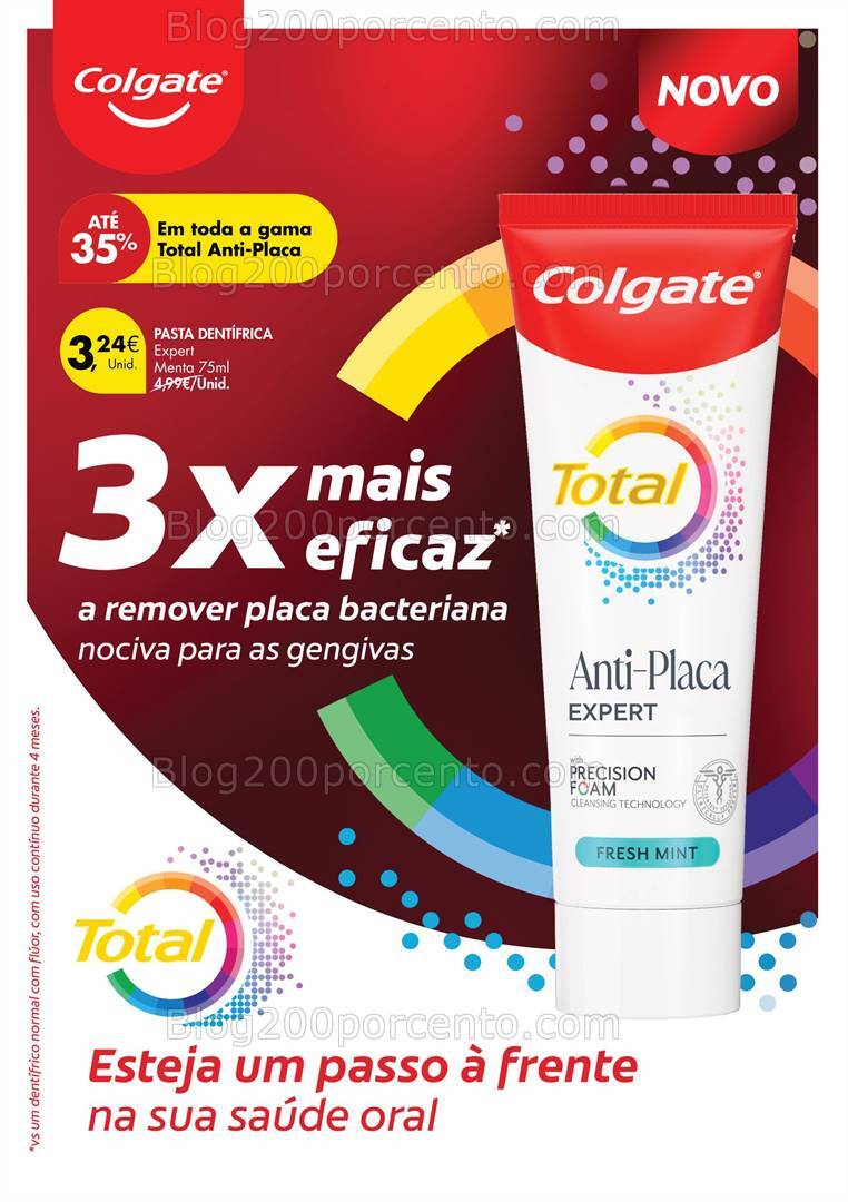 Antevisão Folheto PINGO DOCE Colgate Extra - 13 a 19 agosto