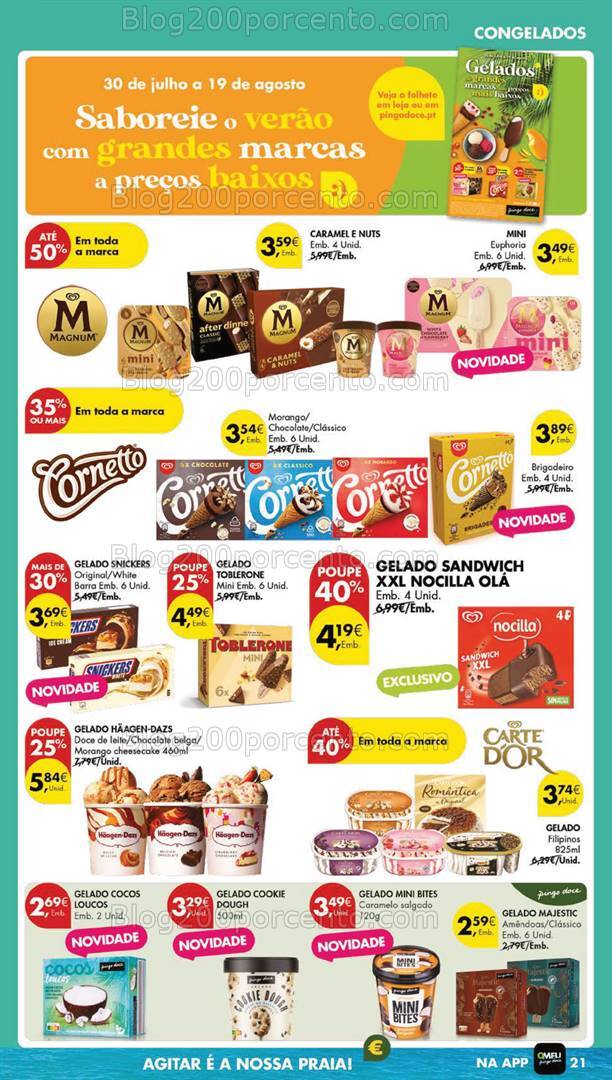 Antevisão Folheto PINGO DOCE Lojas Grandes Promoções de 13 a 19 agosto