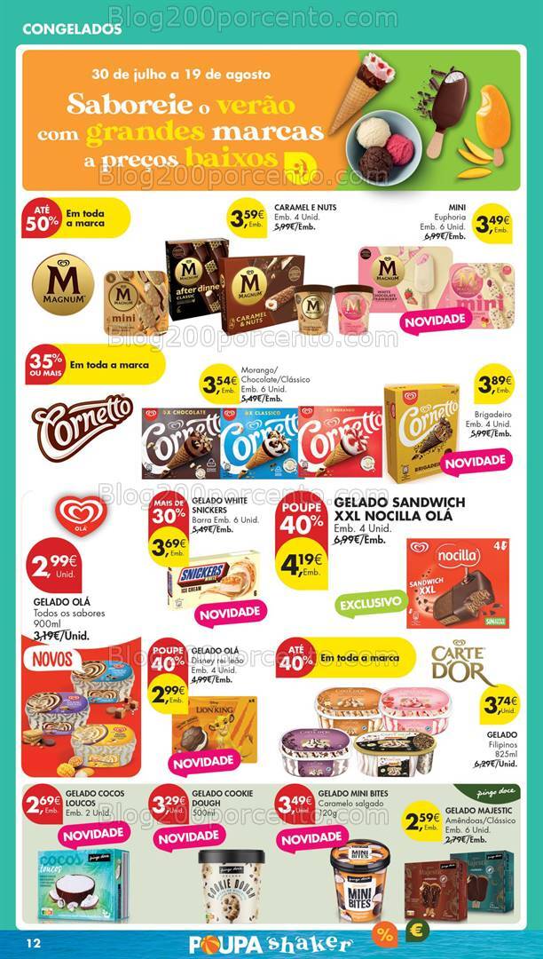 Antevisão Folheto PINGO DOCE Madeira Promoções de 13 a 19 agosto