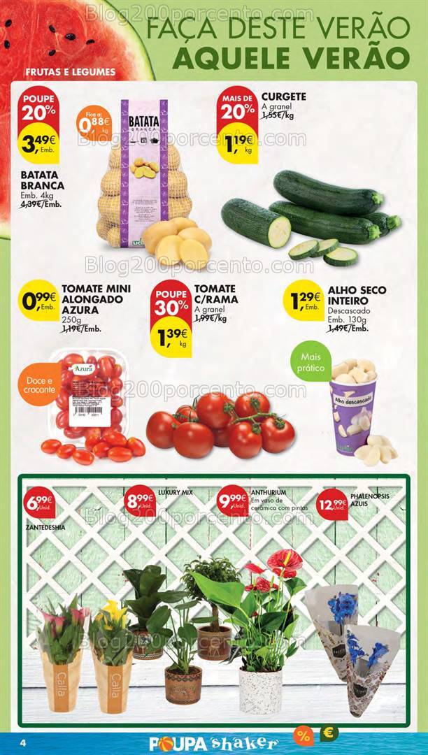 Antevisão Folheto PINGO DOCE Lojas Pequenas Promoções de 13 a 19 agosto