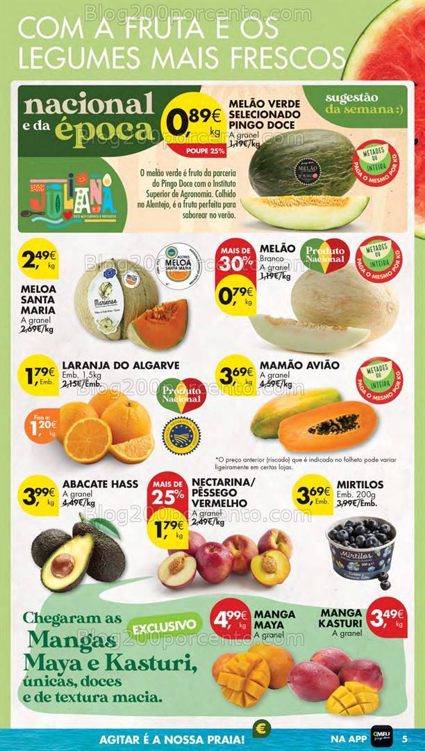 Antevisão Folheto PINGO DOCE Lojas Pequenas Promoções de 13 a 19 agosto