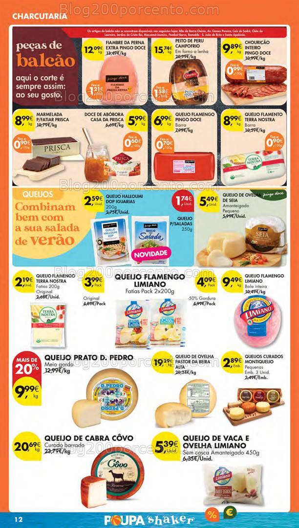 Antevisão Folheto PINGO DOCE Lojas Pequenas Promoções de 13 a 19 agosto