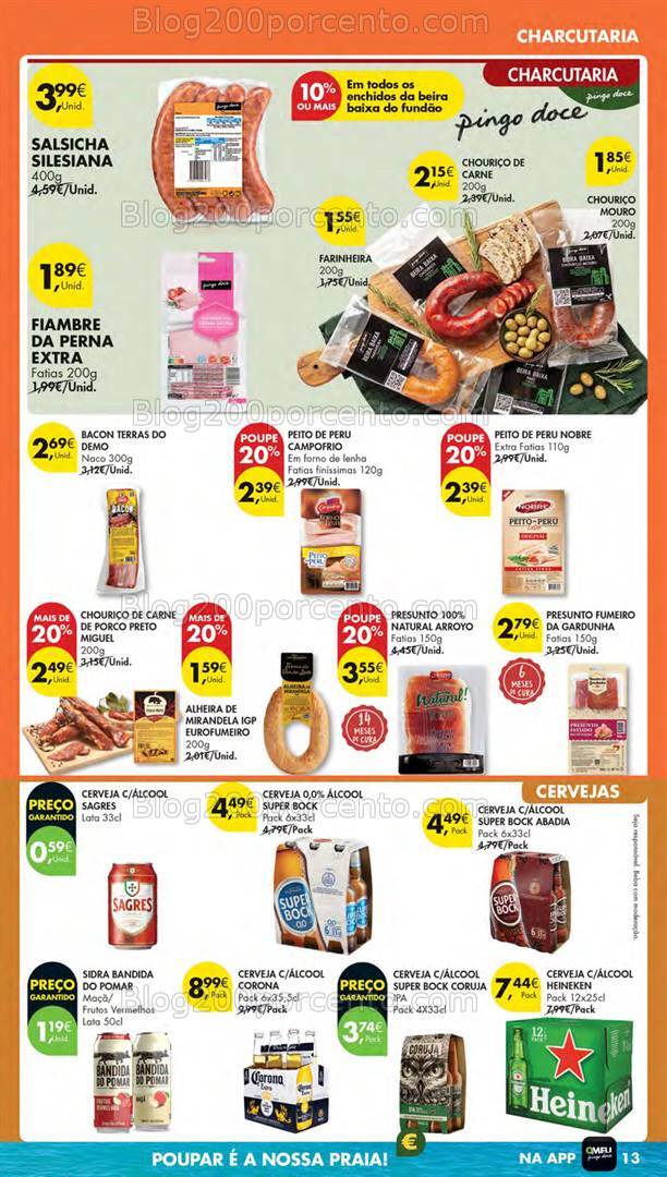Antevisão Folheto PINGO DOCE Lojas Pequenas Promoções de 13 a 19 agosto