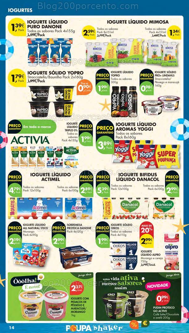 Antevisão Folheto PINGO DOCE Lojas Pequenas Promoções de 13 a 19 agosto