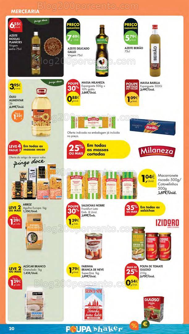 Antevisão Folheto PINGO DOCE Lojas Pequenas Promoções de 13 a 19 agosto