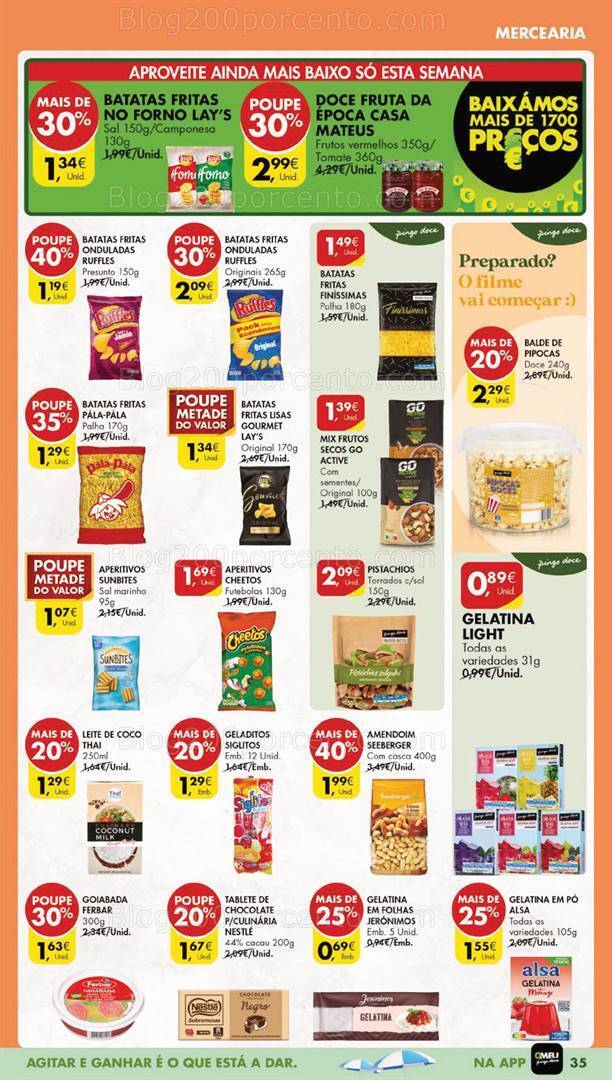 Antevisão Folheto PINGO DOCE Lojas Grandes Promoções de 15 a 21 agosto