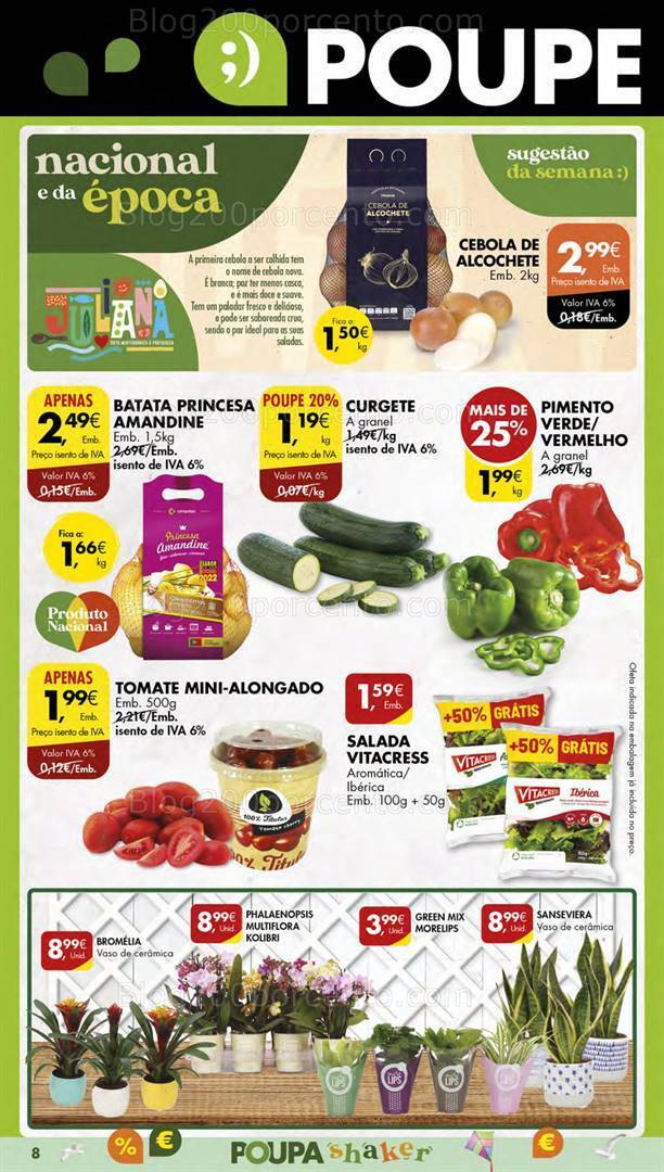 Antevisão Folheto PINGO DOCE Lojas Pequenas Promoções de 15 a 21 agosto