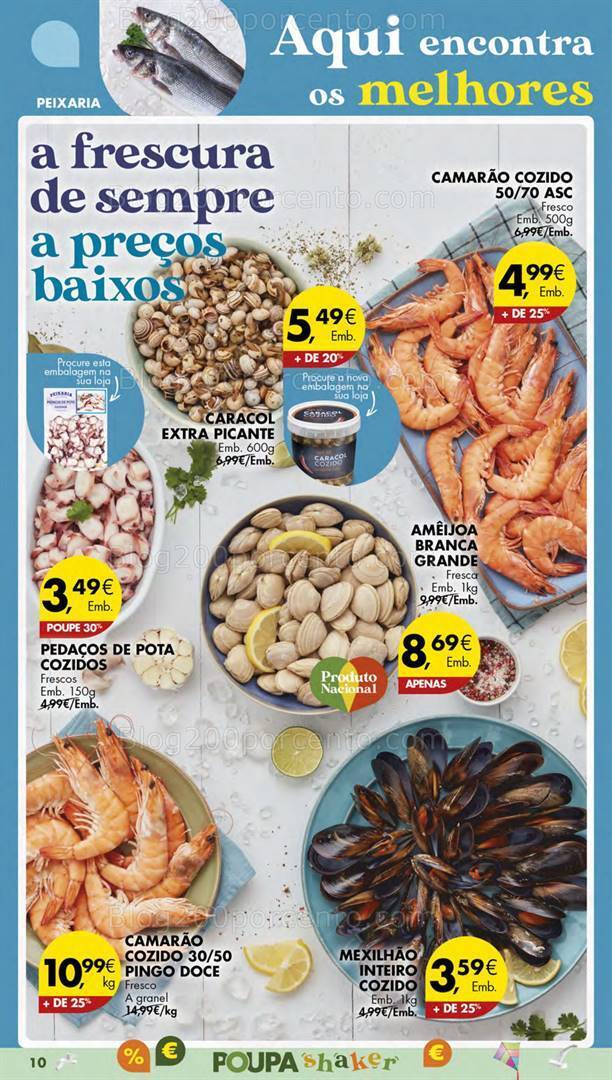 Antevisão Folheto PINGO DOCE Lojas Pequenas Promoções de 15 a 21 agosto