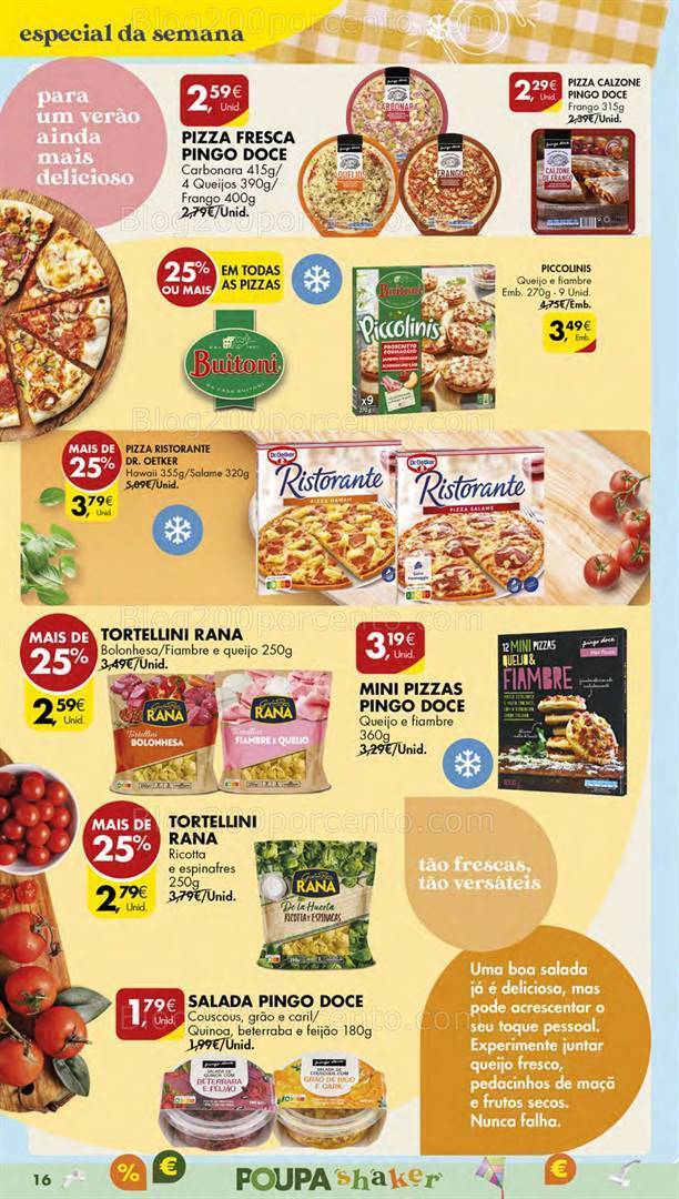 Antevisão Folheto PINGO DOCE Lojas Pequenas Promoções de 15 a 21 agosto