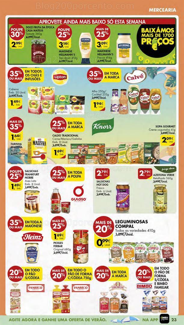 Antevisão Folheto PINGO DOCE Lojas Pequenas Promoções de 15 a 21 agosto