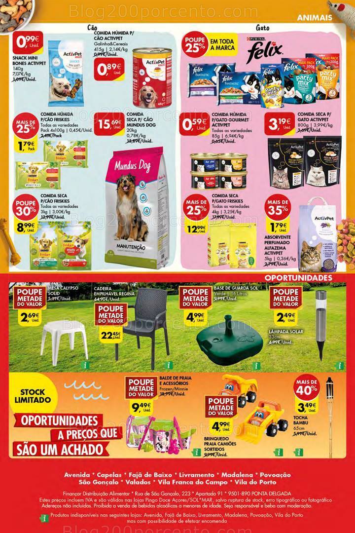 Antevisão Folheto PINGO DOCE Açores Promoções de 17 a 23 agosto