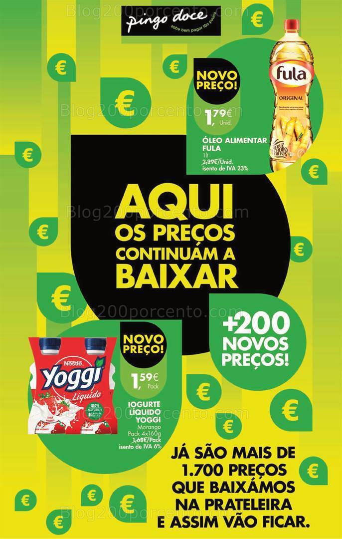 Antevisão Folheto PINGO DOCE Promoções Fim de Semana - 18 a 21 agosto