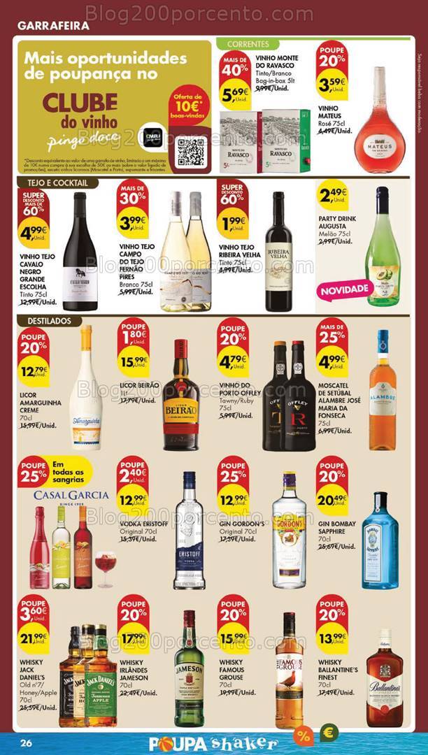 Antevisão Folheto PINGO DOCE Lojas Grandes Promoções de 20 a 26 agosto