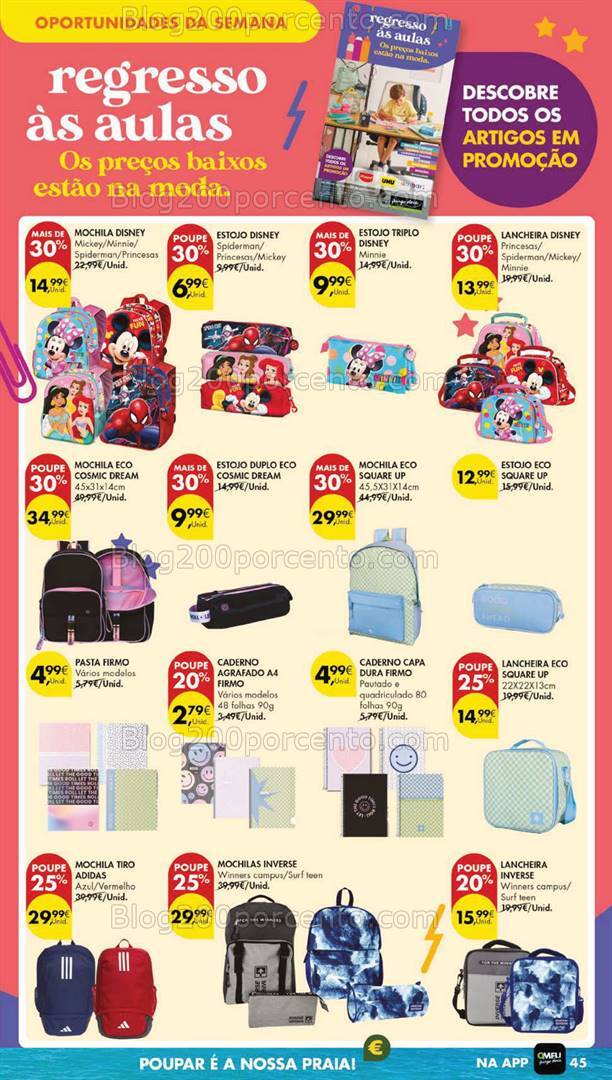 Antevisão Folheto PINGO DOCE Bazar Lojas Grandes Promoções de 20 a 26 agosto