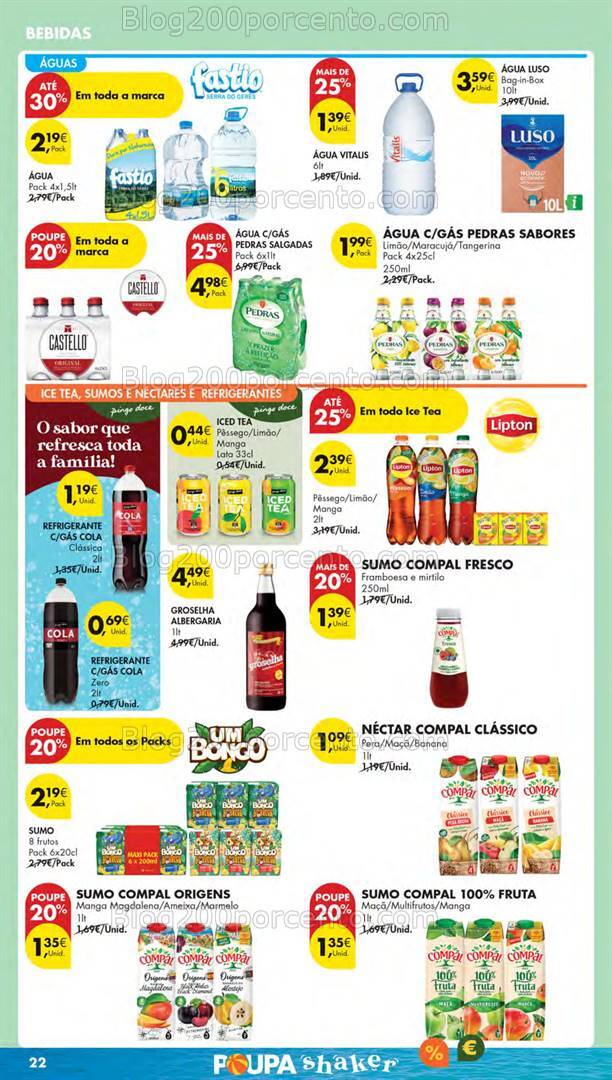Antevisão Folheto PINGO DOCE Promoções de 20 a 26 agosto