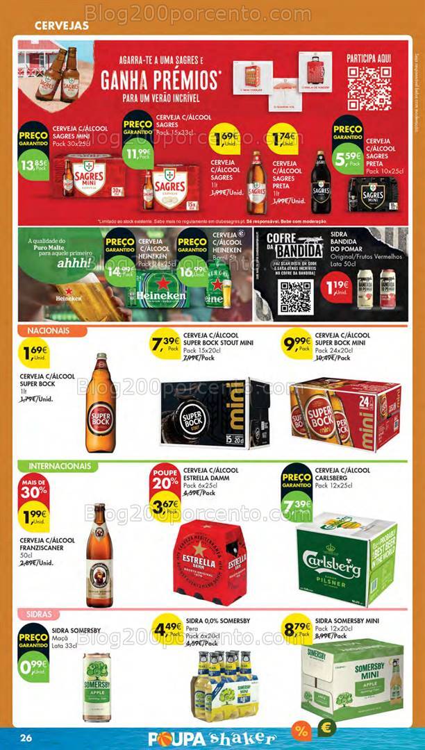 Antevisão Folheto PINGO DOCE Promoções de 20 a 26 agosto