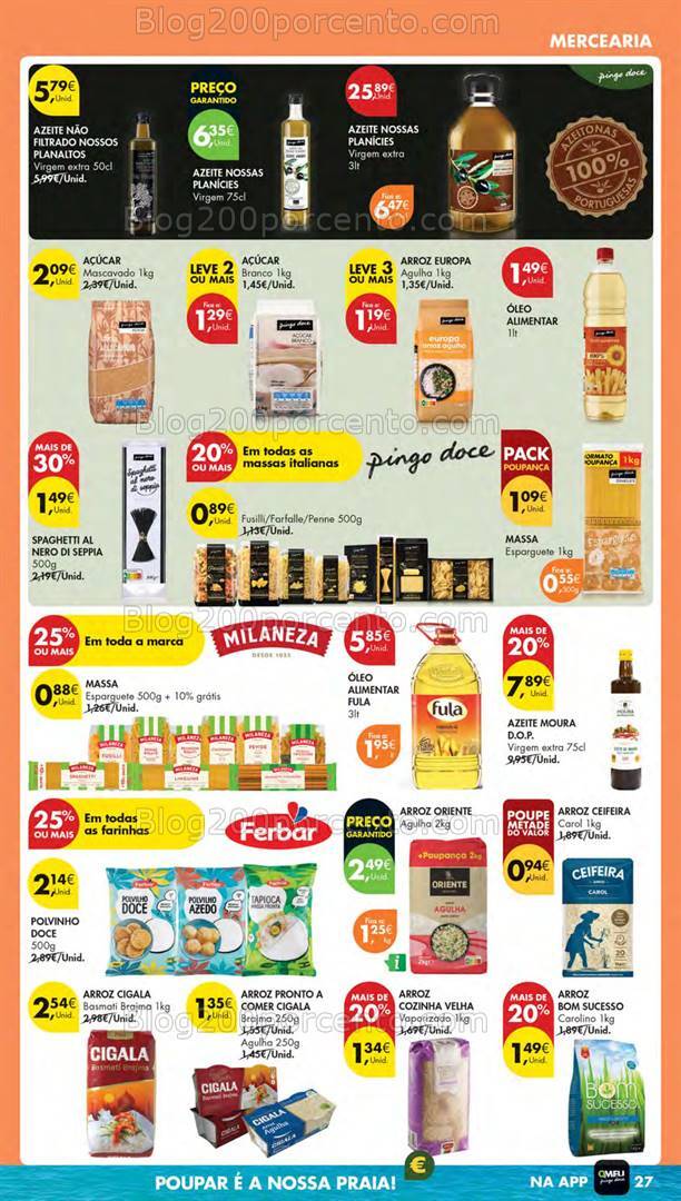 Antevisão Folheto PINGO DOCE Promoções de 20 a 26 agosto