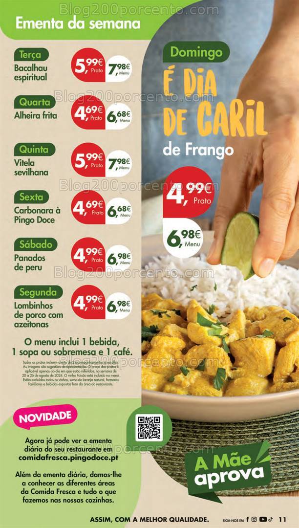 Antevisão Folheto PINGO DOCE Lojas Pequenas Promoções de 20 a 26 agosto