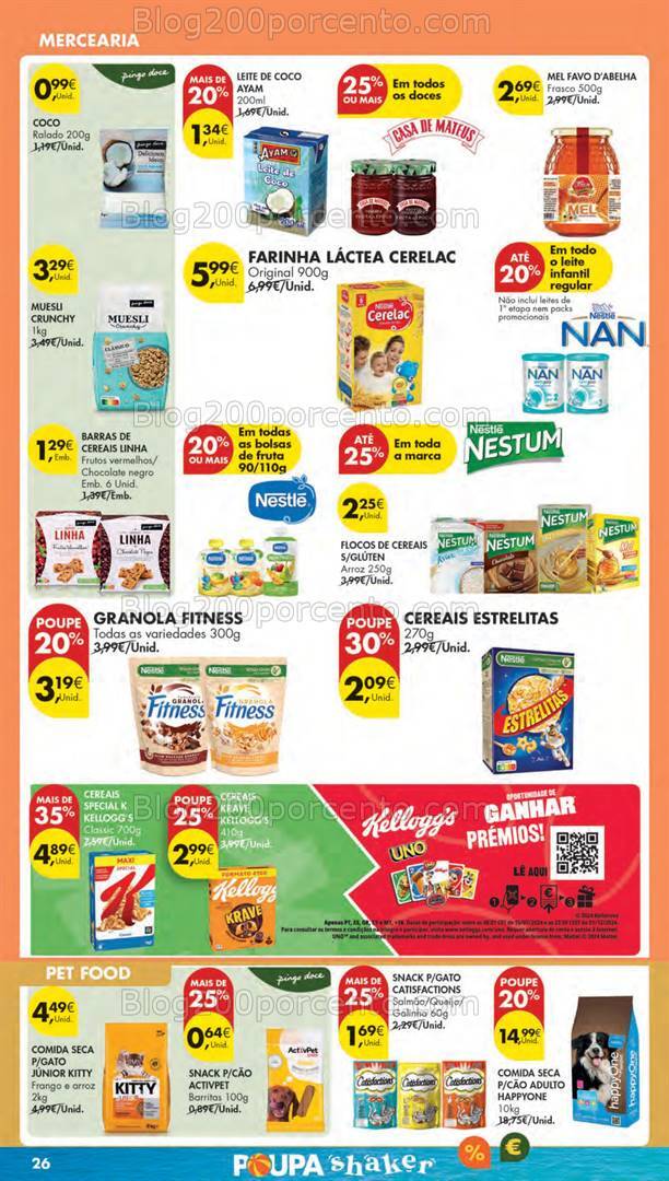 Antevisão Folheto PINGO DOCE Lojas Pequenas Promoções de 20 a 26 agosto
