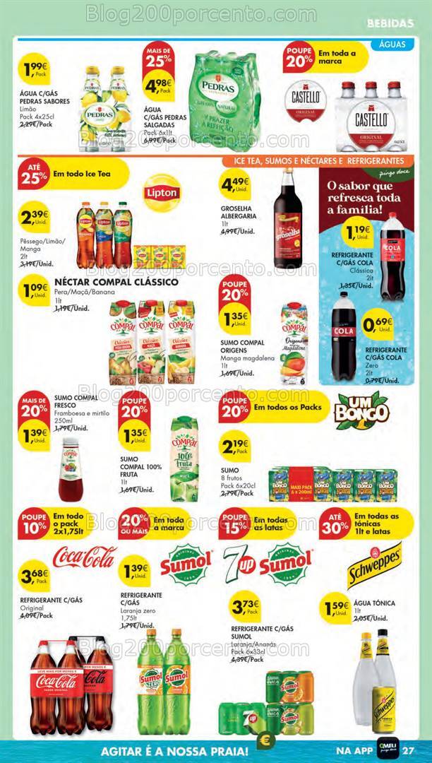 Antevisão Folheto PINGO DOCE Lojas Pequenas Promoções de 20 a 26 agosto