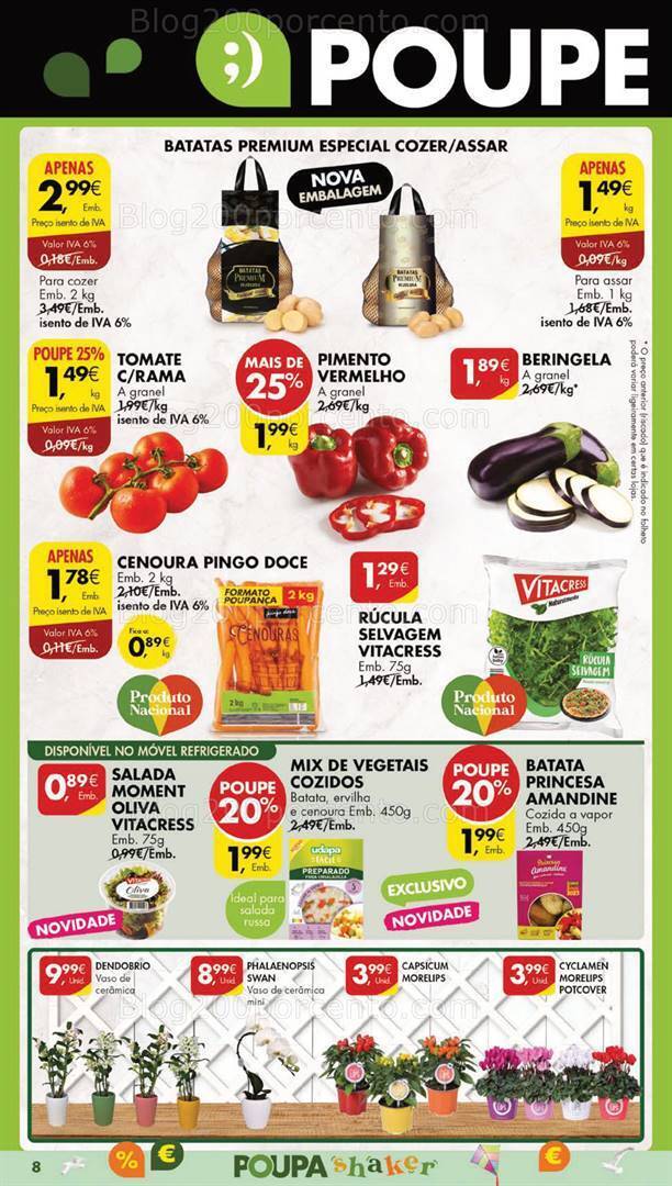 Antevisão Folheto PINGO DOCE Açores Promoções de 22 a 28 agosto