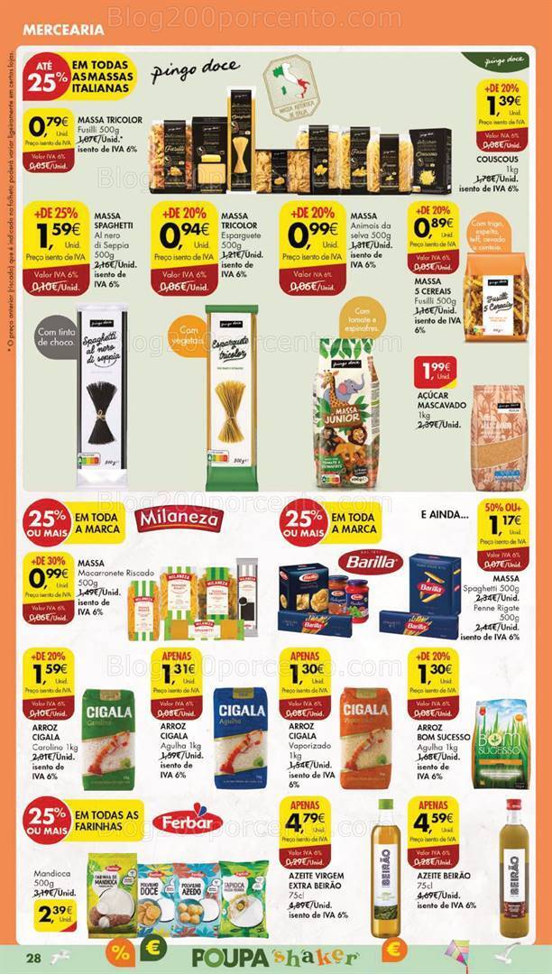 Antevisão Folheto PINGO DOCE Lojas Grandes Promoções de 22 a 28 agosto